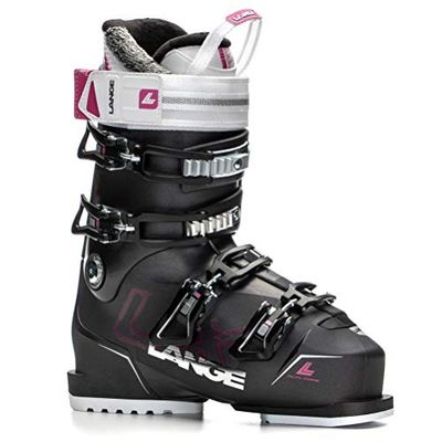 LANGE LX 80 W Chaussures de Ski Femme, Noir/Gris, 255