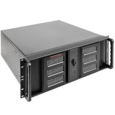 RackMatic - Cassetta chassis rack 19" IPC ATX 4U 3x5.25" 8x3.5" profondità 460mm