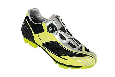 Massi Drake - Scarpe da Ciclismo MTB Unisex, Multicolore/Neon, Taglia 46