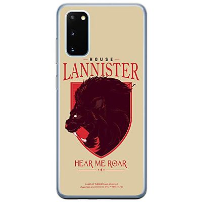 ERT GROUP mobiltelefonfodral för Samsung S20 FE / S20 FE 5G originalt och officiellt licensierat Game od Thrones mönster Game of Thrones 008, fodral tillverkad av TPU-plast
