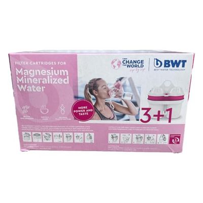 BWT Magnesium Mineralizer - Pacote de filtros de jarro de água que mineralizam a água com magnésio