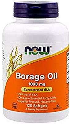 Huile de Bourrache 240mg, 120 Gels