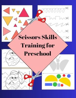 Scissor Skills training For Preschool: Cut Lines, Shapes, Fruits, Animals, Memory, Spring Puzzle For Kids