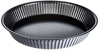 Guardini Gardenia cakevorm, 24 cm materiaal: staal met anti-aanbaklaag, kleur: zwart.