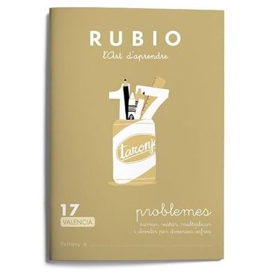 Problemes RUBIO 17 (valencià): SUMAR, RESTAR, MULTIPLICAR I DIVIDIR PER DIVERSES XIFRES (Operacions i Problemes RUBIO (valencià))