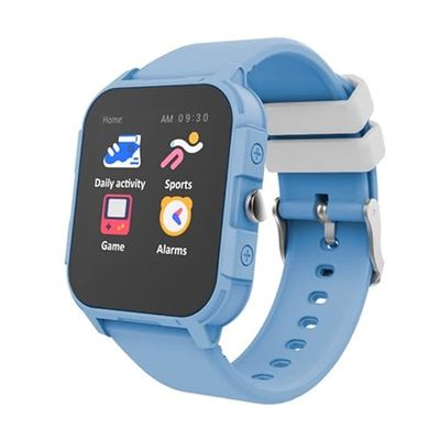 Smartwatch Cool Junior siliconen blauw (gezondheid, sport, slaap, IP68, games)