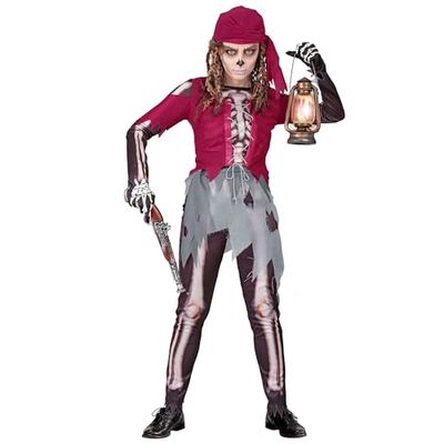 W WIDMANN MILANO Party Fashion - Costume enfant squelette pirate, corsaire, capitaine, déguisement Halloween