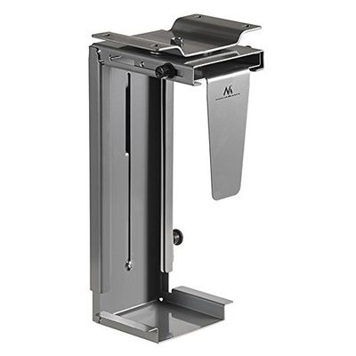 Maclean MC-713 S Support d'unité Centrale sous Bureau Charge maximale 10 kg