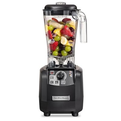 Hamilton Beach - HBH650R - Licuadora Tempest con ciclo de salto, recipiente sin BPA de 1,8 l