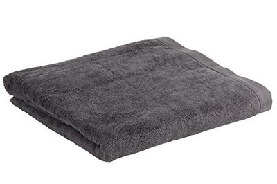 Cofan Douchehanddoek | model steen | kleur antraciet | 100% katoen | gewicht 580g / m² | afmetingen 70 x 140 cm0 cm
