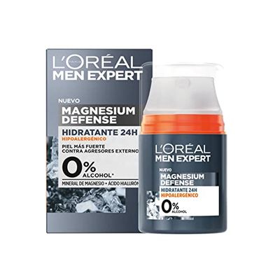 Men Expert Magnesium Defense Hidratante 24 H 50 Ml