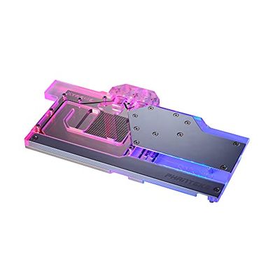 PHANTEKS Placa Trasera Glacier G30 Aorus INKL. para Gigabyte Aorus RTX 3080/3090, D-RGB - Cromo