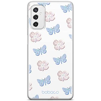 ERT GROUP mobiltelefonfodral för Samsung M52 5G originalt och officiellt licensierat Babaco mönster Flowers 043 optimalt anpassad till formen på mobiltelefonen, fodral tillverkad av TPU-plast