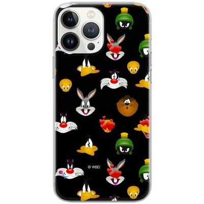 ERT GROUP mobiltelefonfodral för Samsung A71 originalt och officiellt licensierat Looney Tunes mönster 007 Vit optimalt anpassad till formen på mobiltelefonen, fodral tillverkad av TPU-plast