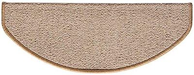 andiamo Trappenmat Bob, melange-effect, getuft (2 stuks), bogen, natuur, zeer duurzaam, set van 2 matten