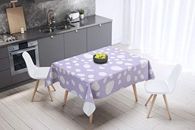 Bonamaison Kitchen Decoration, Tablecloth, Random Pattern, 140 x 140 Cm - Designed and Manufactured in Turkey