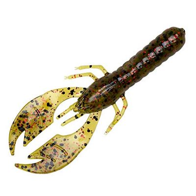 Yum Lures YCRP302 Craw Papi fiskbete, vattenmelon/röd, 9,5 cm