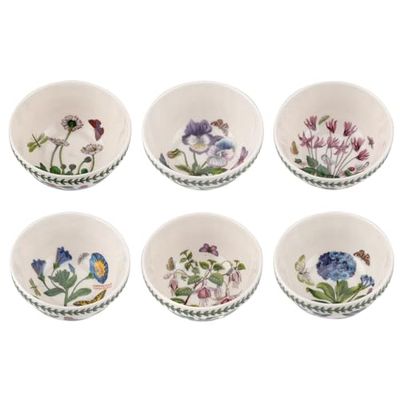 Portmeirion Botanic Garden stacking bowl 14cm set of 6 cereal, soup, d