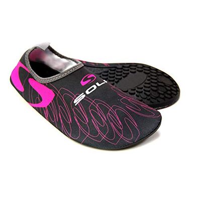 SOLA Unisex aktiv sula sko grått/rosa Size 36/37