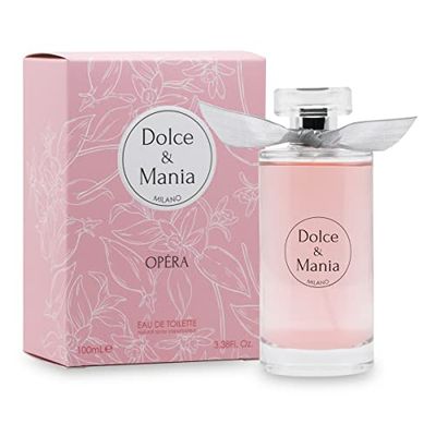 SÖT & MANIA | Opera Eau de Toilette - Parfym för kvinnor med orientalisk doft och vanilj, balettvärldsinspirerad parfym, tillverkad i Italien, 100 ml