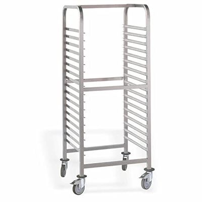 Pujadas P80.480 Carrello Smontato 17 Binari per 2/1 Gn Padelle