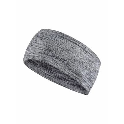 Craft Core termiskt pannband – AW22, DK GRÅ MELANGE, S/M