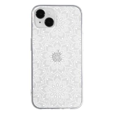 ERT GROUP mobiltelefonfodral för Apple Iphone 14 originalt och officiellt licensierat Babaco mönster Mandalas 009 optimalt anpassad till formen på mobiltelefonen, gedeeltelijk transparant