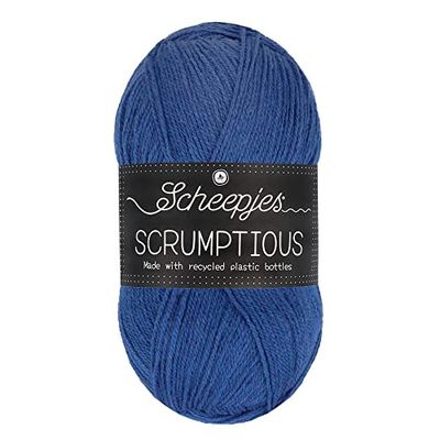 Scheepjes - Scheepjes Scrumptious 352 Butterfly Pea Flower Mousse Yarn - 5x100g