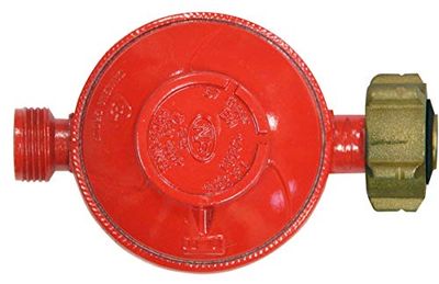 Boutt 1183738 GZDP15S Regulador de propano 1,5 kg/hora con mecanismo de seguridad 37 MBar macho 20 x 150 botella de tornillo