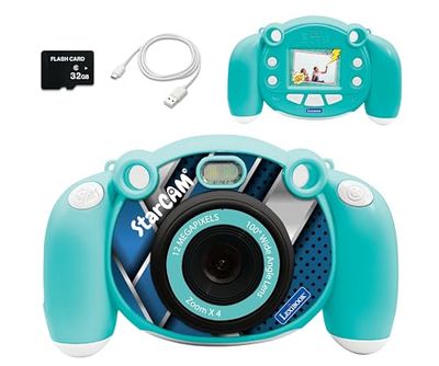 Lexibook - Fotocamera per bambini, funzione foto, video, audio e giochi - DJ080