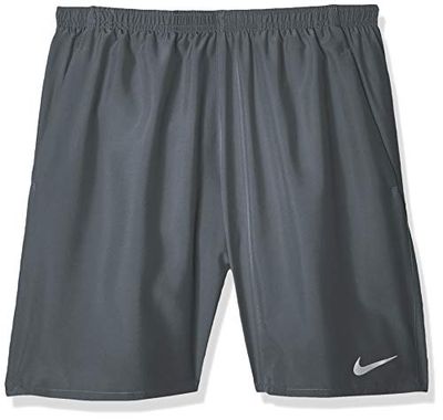 Nike M Nk Run Short 7In BF Pantaloncini Sportivi, Uomo, Iron Grey/Reflective Silv, S
