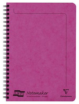 Clairefontaine 'Europa' A4 notemaker Enda A5 Rosa
