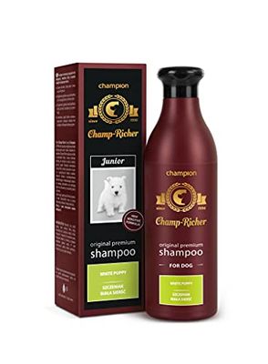 Dermapharm champ-richer shampoo voor een puppy met witte vacht 250 ml