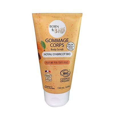 Born To Bio Bio Scrub Corpo Al Nocciolo Di Albicocca - 150 ml
