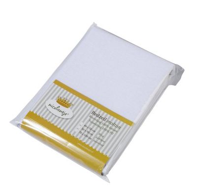 Nicolientje 701445 madrassöverdrag Molton, 40 x 50 cm, vit