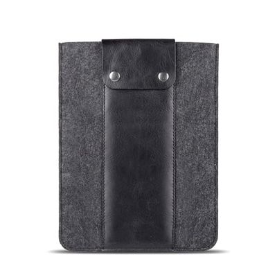 MegaGear Fodral till surfplatta i äkta läder för iPad Pro 11 tum, alla generationer iPad Air & iPad (svart, 12,9 tum)