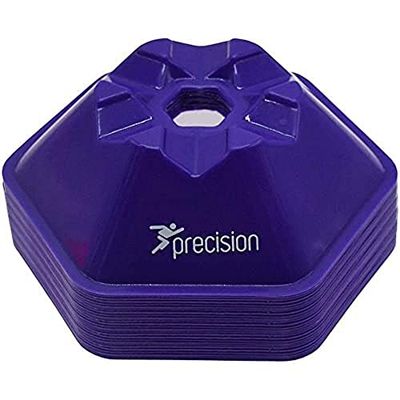 Precision PRO HX Saucer Cones Set of 54, Coni per Allenamento Unisex-Adulto, Viola, Taglia Unica