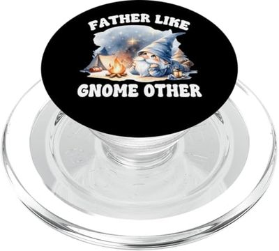 Funny Camping Dad Saying For Men Camper Fathers Day Gnome PopSockets PopGrip para MagSafe
