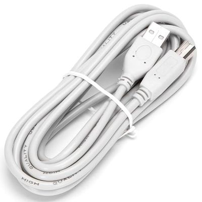 Câble de données - Câble USB 2.0 Am/BM de 3 m, gris, idéal pour connecter des imprimantes, compatible et haute vitesse. *