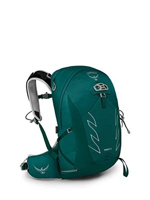 Osprey Talon Mochilas multisport para mujeres - Panel trasero Airscape - Ajuste ventilado y ceñido al cuerpo - Ligera y rápida para cualquier terreno, Jasper Green, M/L, 9 L