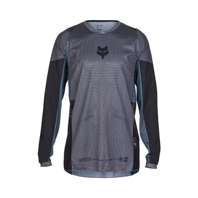 Fox Racing Koszulka Z Długim Rękawem Fox Ranger Air Offroad Jersey Black XL T-Shirt, Nero, Uomo