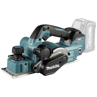 Makita KP001GZ 40V Max XGT borstelloze 82 mm schaafmachine, batterijen en opladers niet inbegrepen