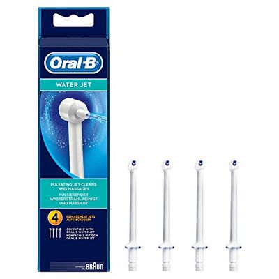 Oral-B WaterJet Testine di Ricambio, 4 Pezzi