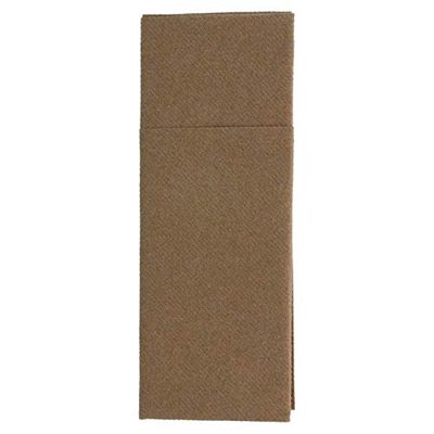 Garcia de Pou Kangaroo Airlaid Napkins 60 Gsm in Box, 33 x 40 cm, Paper, Chocolate, 30 x 30 x 30 cm