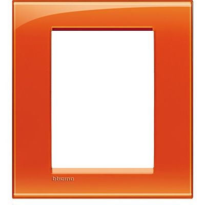 BTicino LIVINGLIGHT lna4826od – ll-placa 3 + 3 M orange Deep