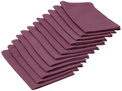 CALITEX ARC em céu toalha de mesa de tecido/algodão beringela (44 x 44 cm)