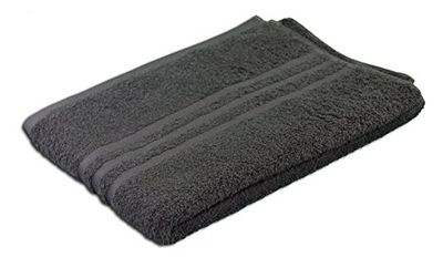 Gözze - Elegante saunahanddoek, Sylt, 100% katoen, dichte basisstof (440 g/m²), 70 x 200 cm - chocolade