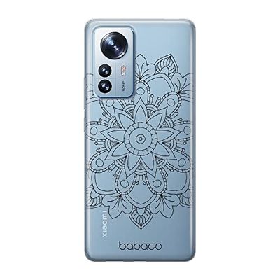 ERT GROUP mobiltelefonfodral för Xiaomi 12 / 12X originalt och officiellt licensierat Babaco mönster Mandalas 006 optimalt anpassad till formen på mobiltelefonen, fodral tillverkad av TPU-plast