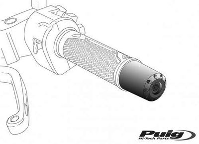 PUIG 5621 V Comprimento modelo bar Ends, conjunto de 2