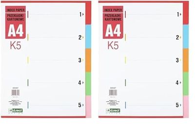 D.RECT | K5 | Inserts intermédiaires en carton 1-5 | (Lot de 2)